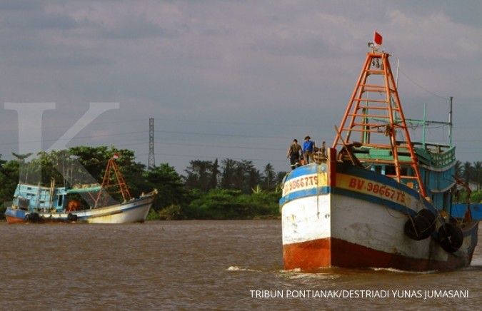 Sebanyak 17 kapal asing ilegal kembali ditangkap