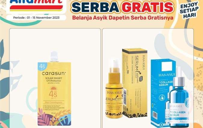 Promo Alfamart sampai 15 November 2023, Nikmati Beli 1 Gratis 1 dan Beli 2 Gratis 1