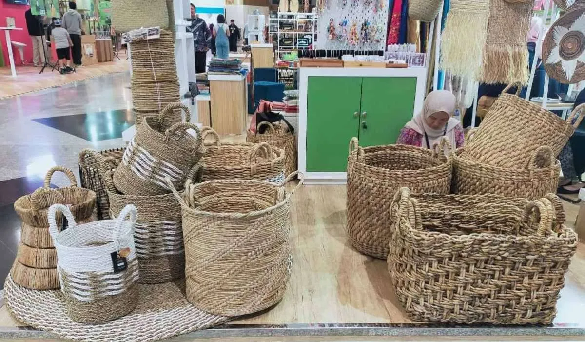 Lewat Anyaman Lokal, Agrominafiber Menembus Pasar Global