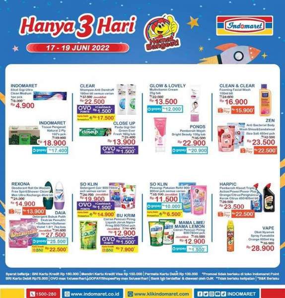 Promo JSM Indomaret 17-19 Juni 2022