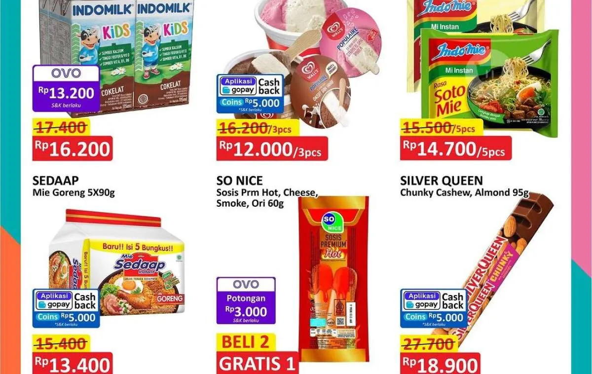 Promo JSM Alfamart Terbaru Mei 2024, Beli 2 Gratis 1 & Lebih Murah dengan OVO-Gopay
