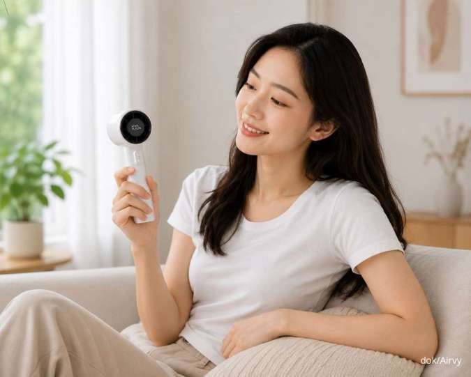 Cuaca Panas Melanda, Inilah Rekomendasi Kipas Portable Modern Airvy