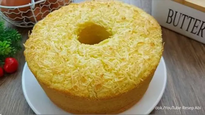 Resep Bolu Keju Panggang Pakai 4 Telur yang Lembut dan Ngeju Banget