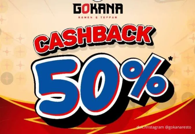 Promo Gokana x Blu 11-14 November, Nikmati Menu Favorit dan Dapatkan Cashback 50%