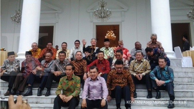 Jokowi menaikkan target jumlah bendungan