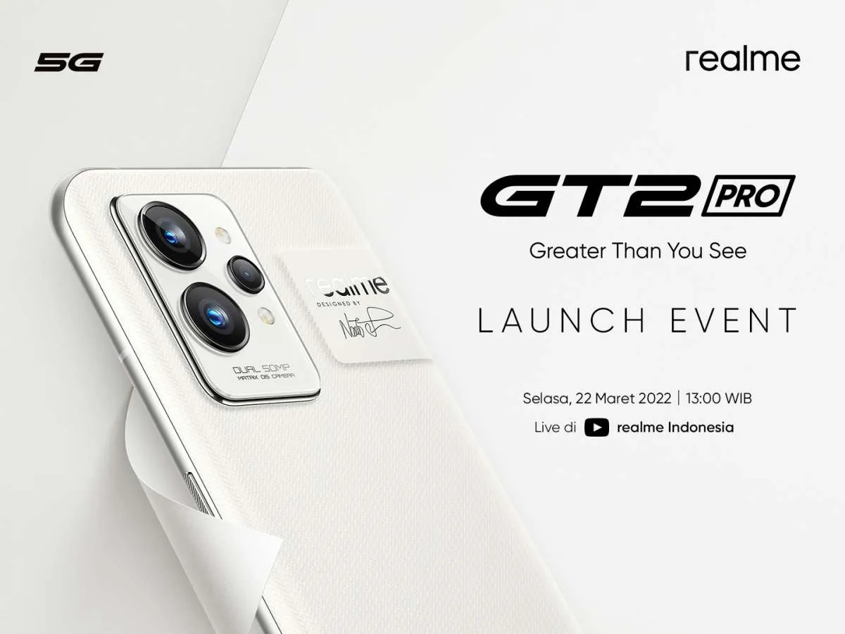 Bakal Dirilis Besok, Intip Spesifikasi dan Perkiraan Harga HP Realme GT 2 Pro