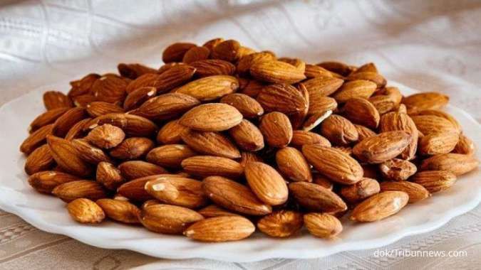Manfaat Kacang Almond untuk Kesehatan, Bantu Atasi Kolesterol Tinggi