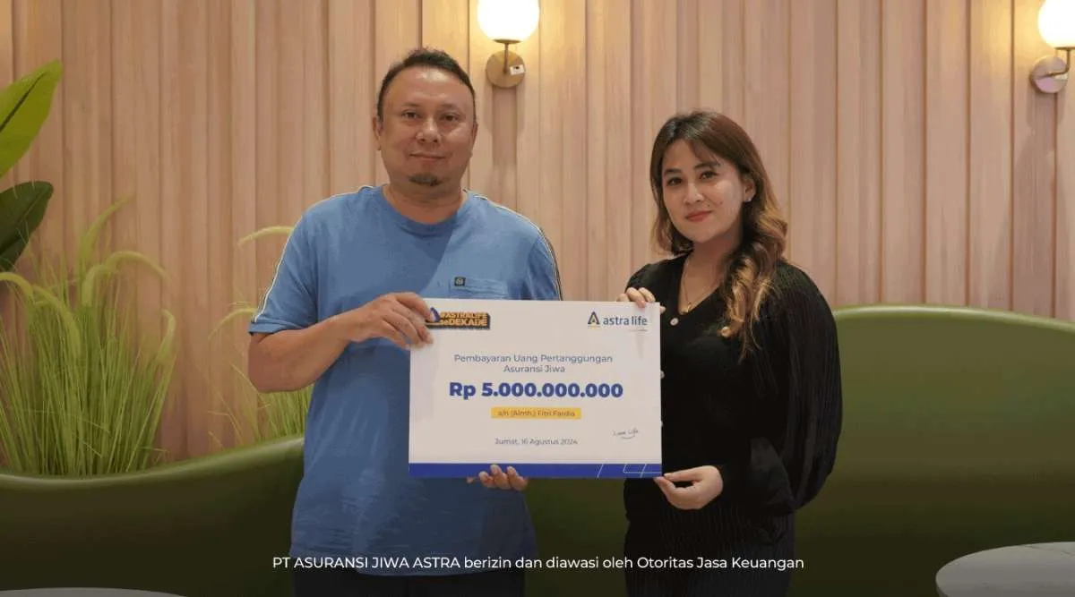 Astra Life Bayar Penuh Klaim Nasabah Senilai Rp 5 Miliar