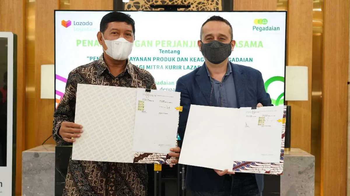 Pegadaian ajak kurir Lazada jadi agen pemasaran