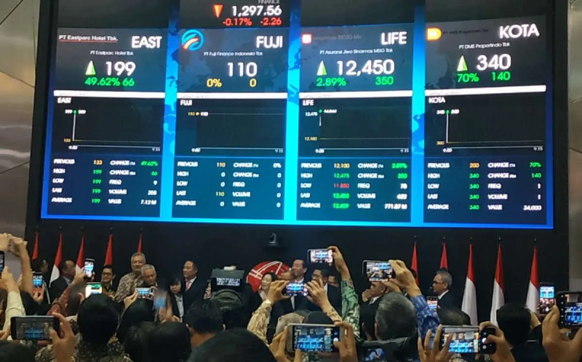Saham Asuransi Jiwa Sinarmas MSIG naik 2,89% di perdagangan perdana