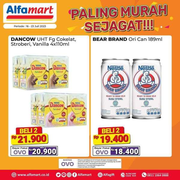 Katalog Harga Promo Alfamart Terbaru 16-23 Juli 2023