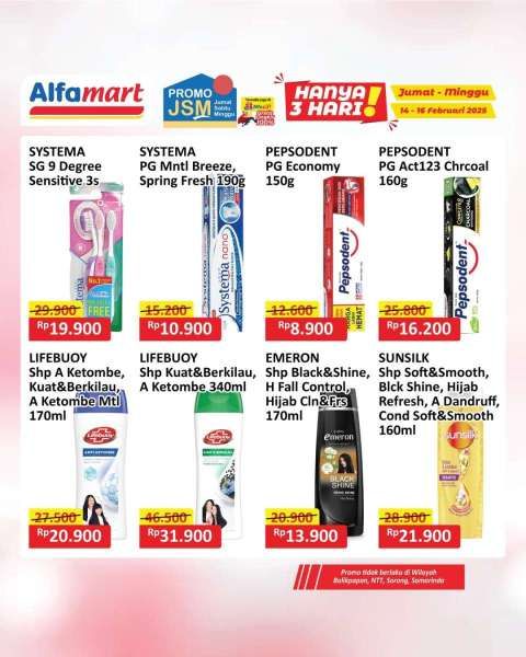 Promo JSM Alfamart Weekend 14-16 Februari 2025