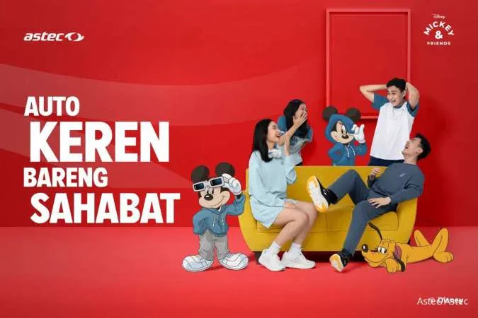 Koleksi Athleisure Astec Tawarkan Sentuhan Mickey & Friends