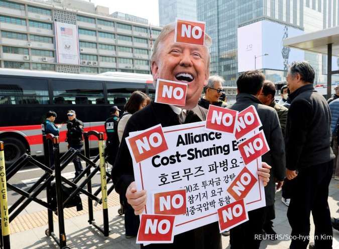 Trump Frustasi, Sekutu Tolak Kirim Kapal Perang ke Selat Hormuz