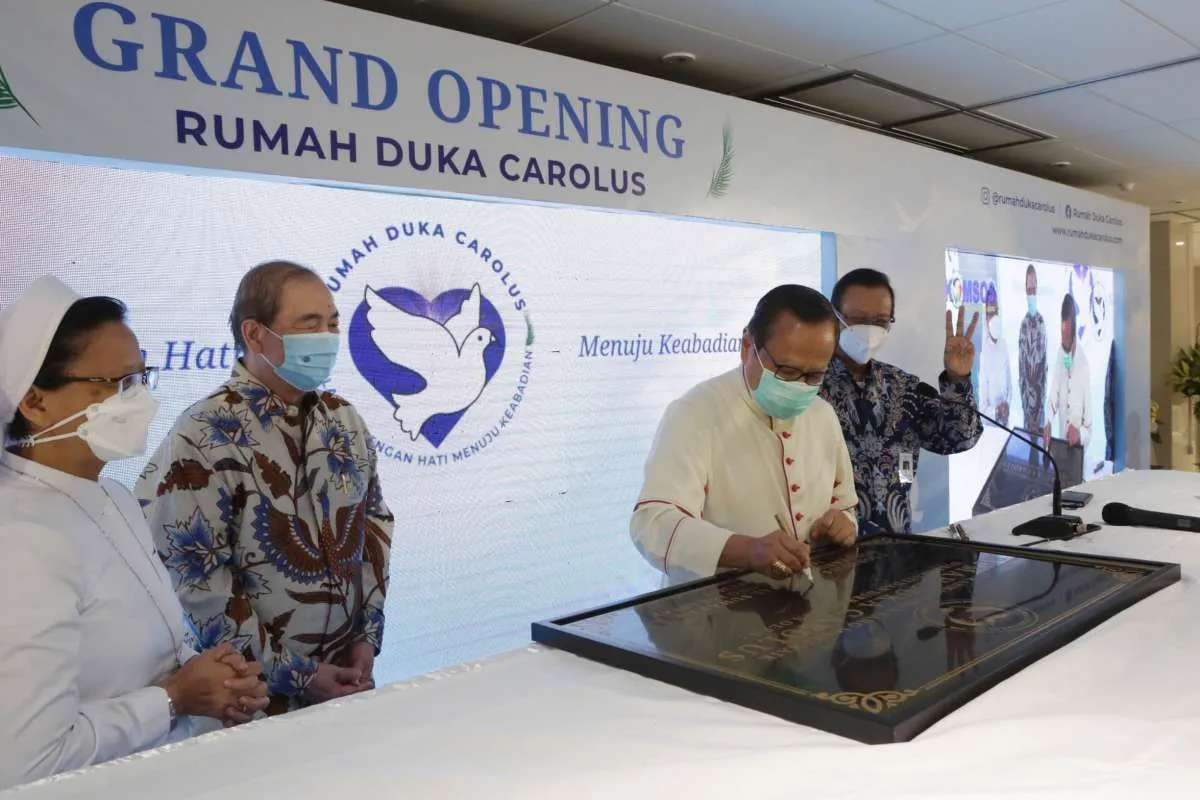 Direnovasi Selama Dua Tahun, Rumah Duka Carolus Kembali Beroperasi dengan Konsep Baru