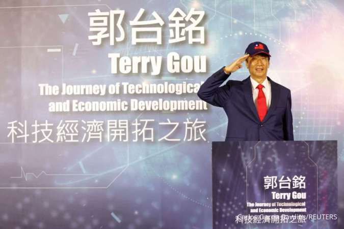 Terry Gou Resmi Mundur dari Foxconn untuk Fokus Pada Pilpres Taiwan