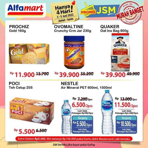 Promo JSM Alfamart Terbaru Mulai 3-5 Juni 2022