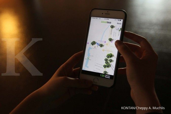 Perusahaan taksi bersaing rebut pelanggan online