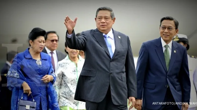 Hundreds of students deployed to greet SBY