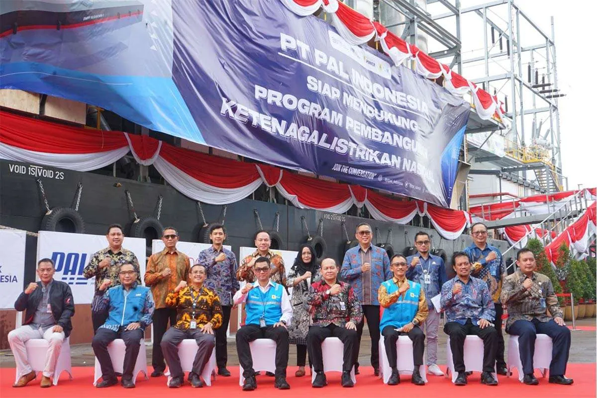 Sinergi BUMN, PLN dan PAL Luncurkan Pembangkit Listrik Kapal Modern Berdaya 60 MW 