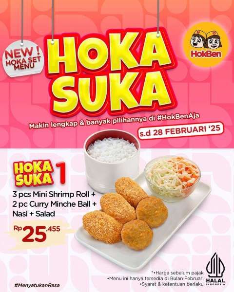 Promo HokBen Hoka Suka Sampai 28 Februari 2025