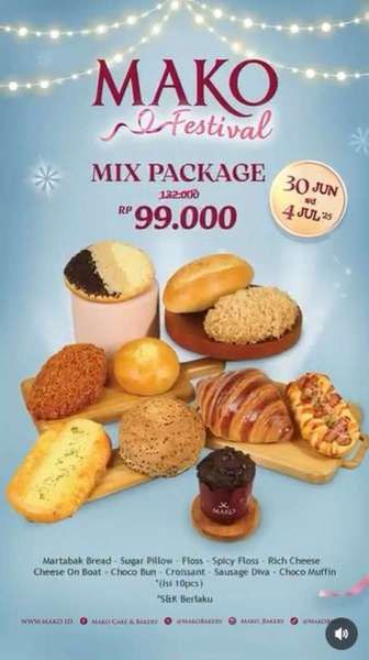 Promo Mako Festival 30 Juni-4 Juli 2025
