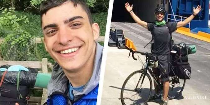 Demi pulang kampung, pemuda Yunani ini bersepeda sejauh 3.000 km