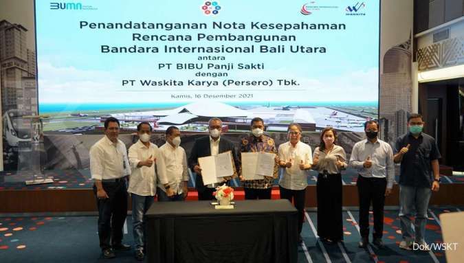 WSKT dan BIBU Panji Sakti Teken MoU Pembangunan Bandara Internasional di Bali Utara