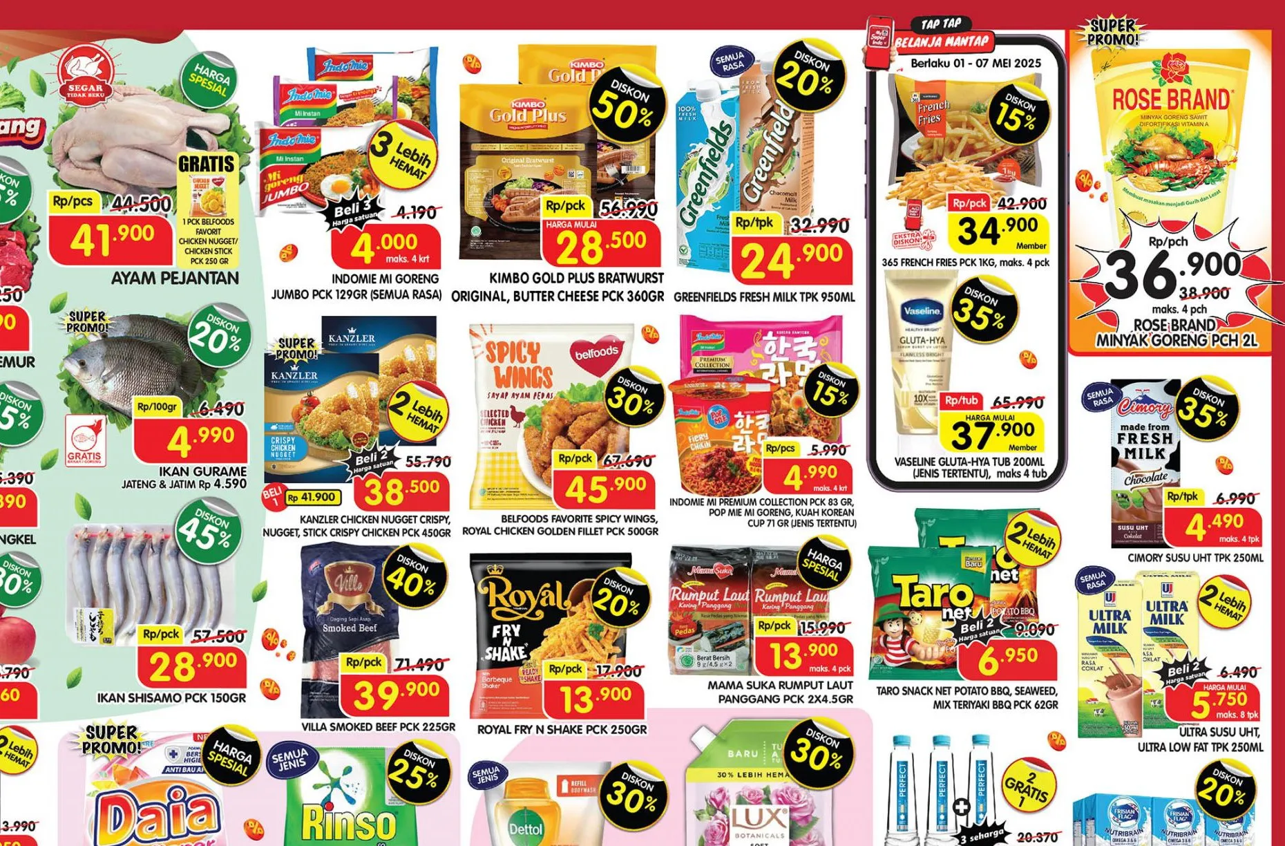 Promo Superindo Weekday Periode 5-8 Mei 2025