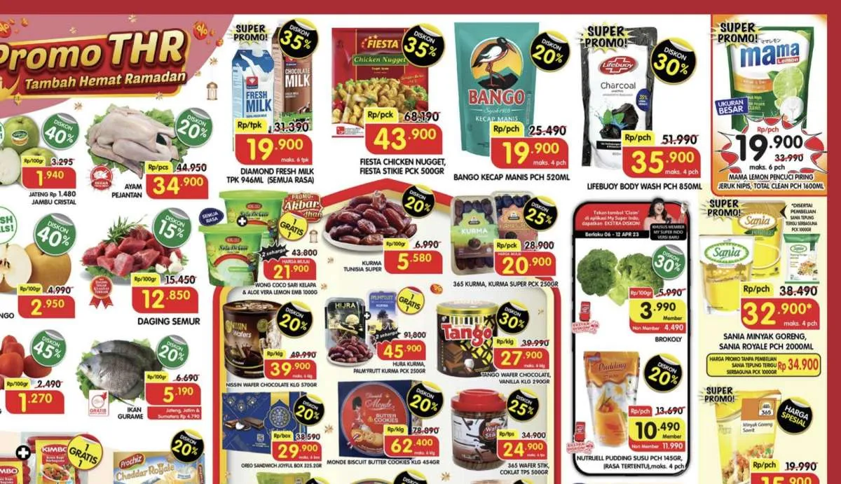 Katalog Promo Superindo hingga Kamis 13 April 2023, Harga Spesial yang Akan Berakhir