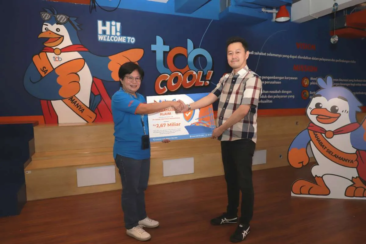TOB Insurance Bayar Klaim Asuransi Pengangkutan kepada Sinar Sentosa Primatama