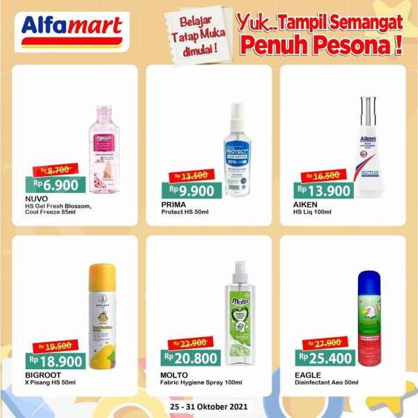 Promo Alfamart personal care terbaru 25-31 Oktober 2021 