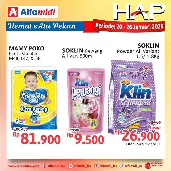 Promo Alfamidi Hemat Satu Pekan Periode 20-22 Januari 2025