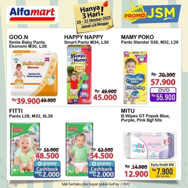 Katalog Promo JSM Alfamart Terbaru 20-22 Oktober 2023