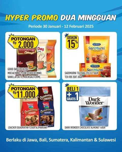 Promo Hypermart Dua Mingguan Periode 30 Januari-12 Februari 2025