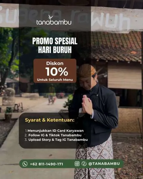Promo Tanabambu Diskon 10%