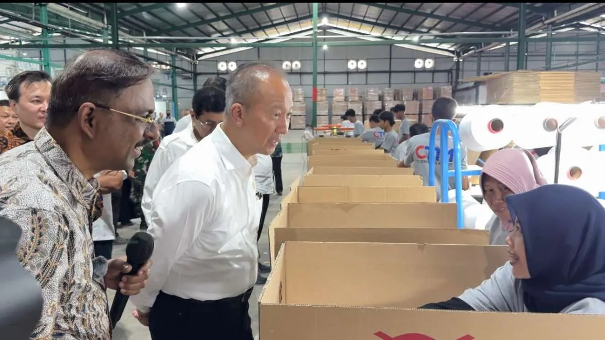 Menperin Optimistis Ekspansi Perusahaan Tekstil Sinyal Positif bagi Industri TPT