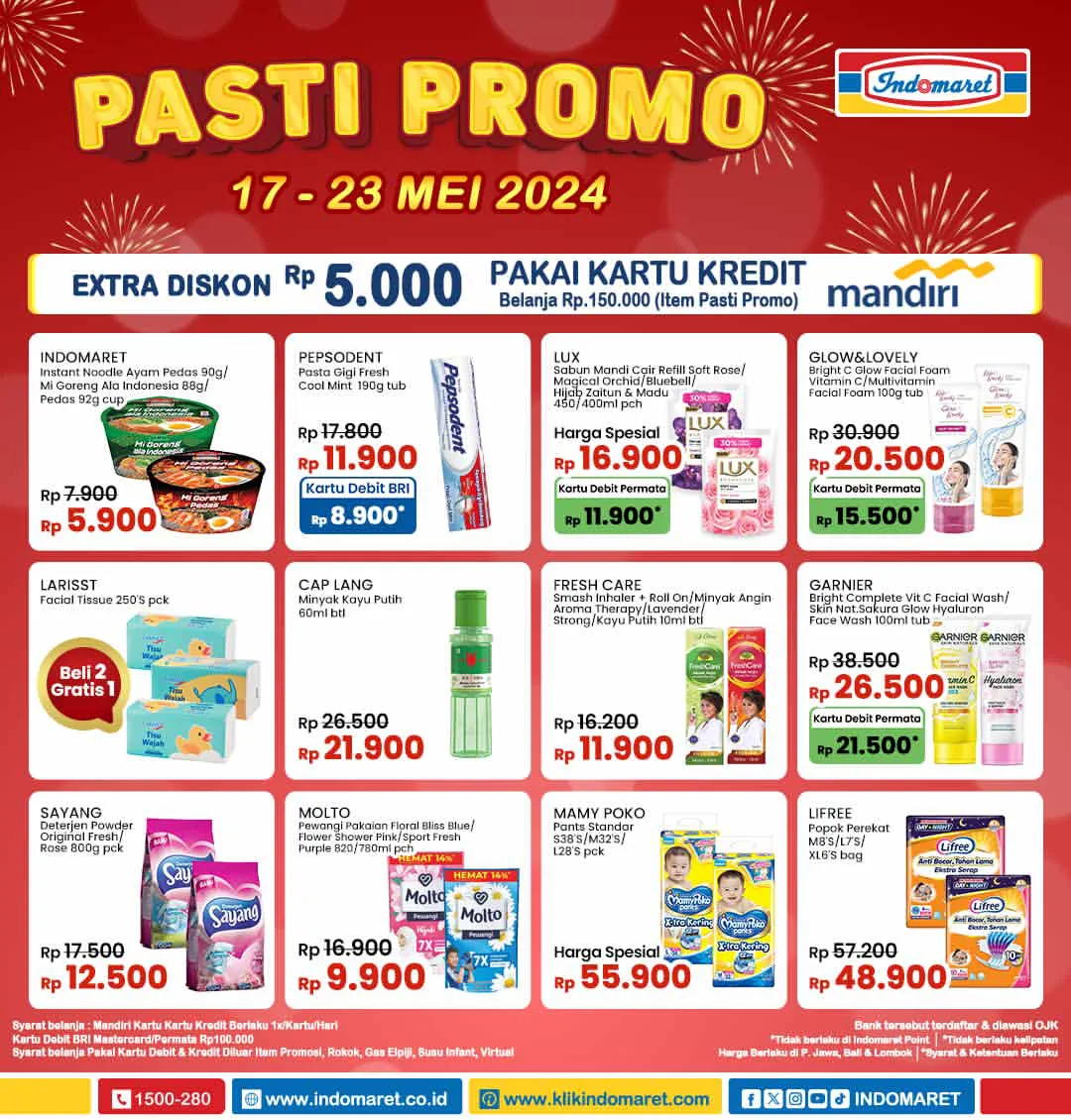 Promo JSM Indomaret Periode 17-19 Mei 2024