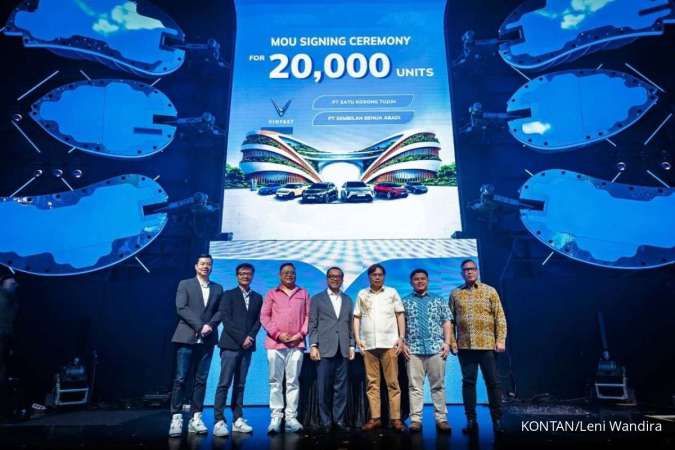 VinFast Siap Komitmen 20.000 Kendaraan Listrik dari 2 Mitra Transportasi di Indonesia