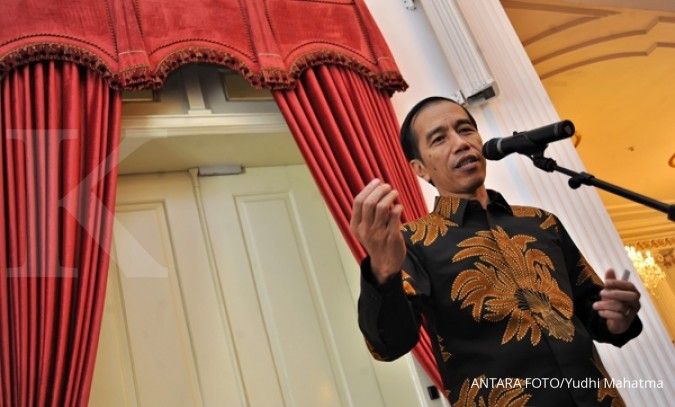 Jokowi melantik 7 gubernur dan wakilnya di Istana