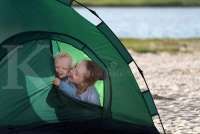 Rekomendasi tempat kemping di Bandung, indahnya sunrise Gunung Putri Lemban