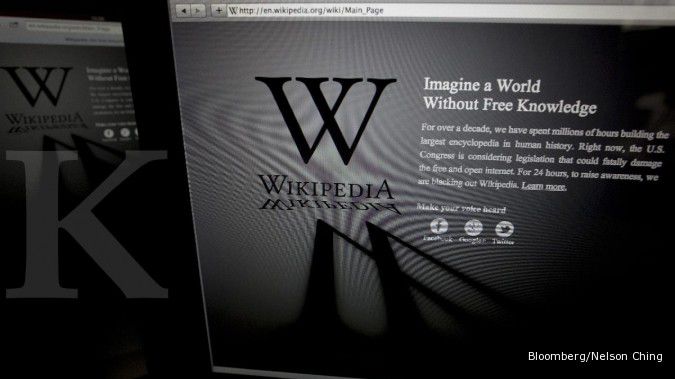 Artikel paling laris di Wikipedia Indonesia