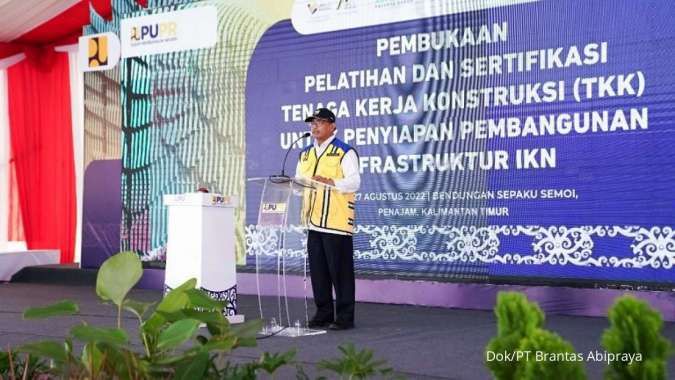 Dukung Kompetensi TKK, Brantas Abipraya & PUPR Gelar Pelatihan & Sertifikasi di IKN