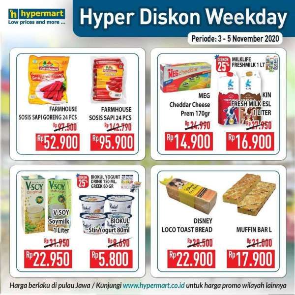 Promo Hypermart weekday 3-5 November 2020 