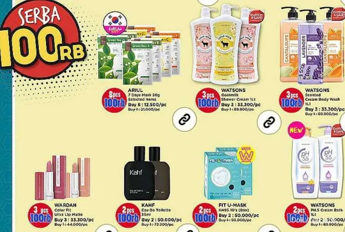 Promo Watsons 21-24 April 2022