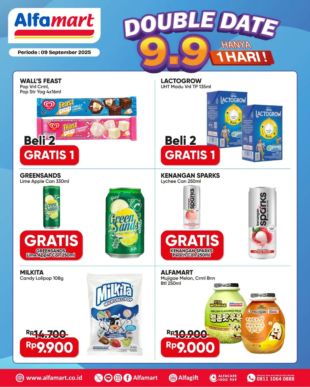 Promo 9.9 Alfamart Periode 9 September 2025