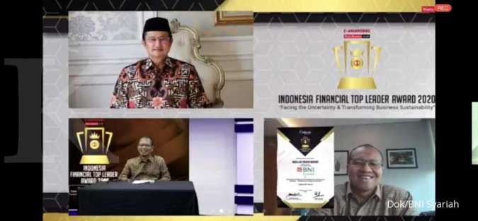 BNI Syariah Raih Penghargaan Indonesia Financial Top Leader Award dari Warta Ekonomi