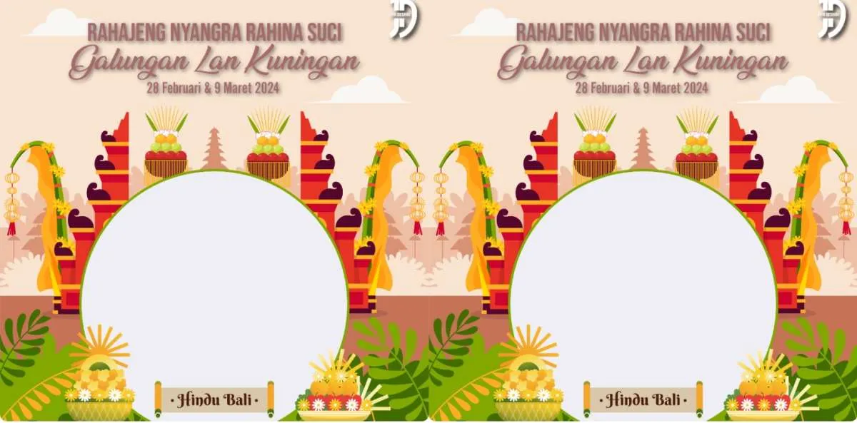 ​30 Twibbon Hari Raya Kuningan 9 Maret 2024 Desain Keren, Yuk Unggah di Media Sosial!