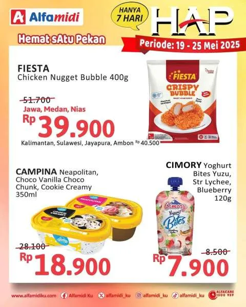 Promo Alfamidi Hemat Satu Pekan Periode 19-25 Mei 2025