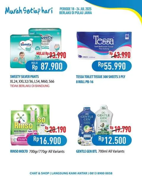 Promo JSM Hypermart Hyper Diskon Weekend Periode 18-21 Juli 2025